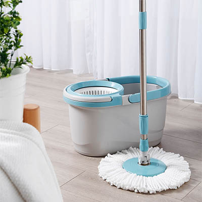 可拆式双驱动甩水拖