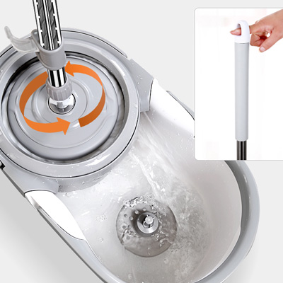 上格旋转甩水拖